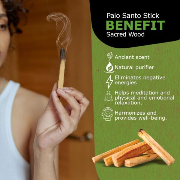 Palo Santo Sticks (Approx 10-12 Sticks) - Image 2